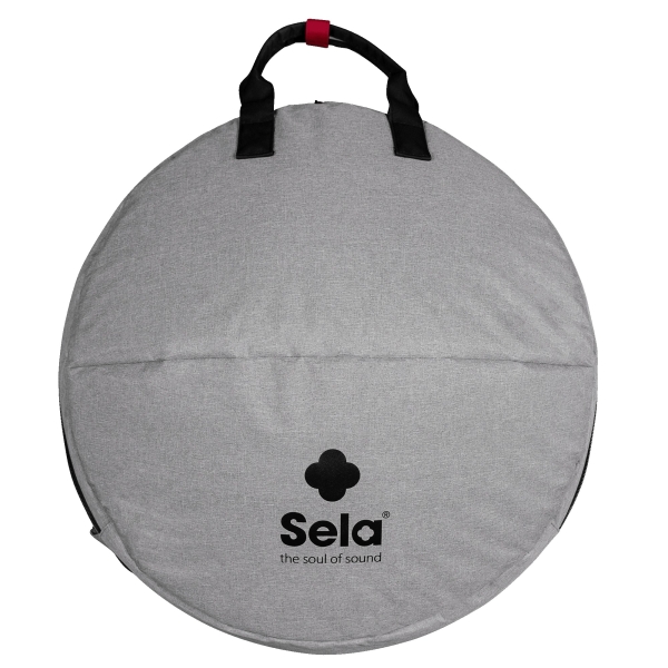 Sela Handpan Tasche SE-219 - 15mm Polsterung - verstellbare Schultergurte - Grau